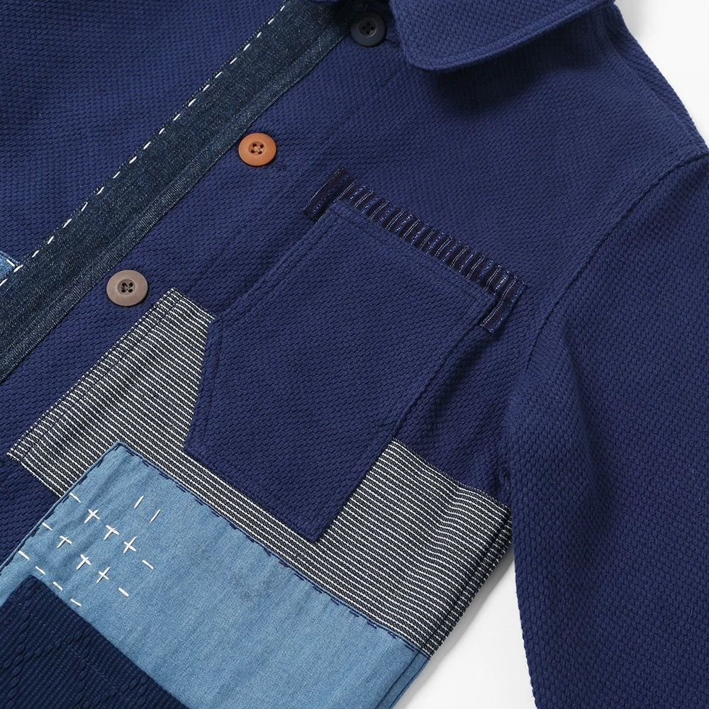 Kendo Patchwork Sashiko Jacket