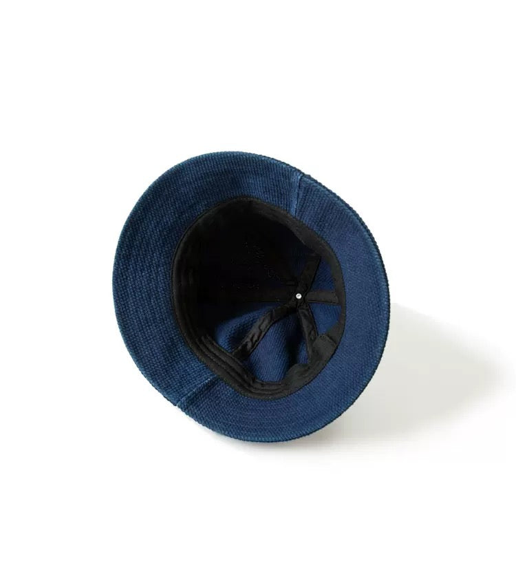 Indigo Dye Kendo Bucket Hat