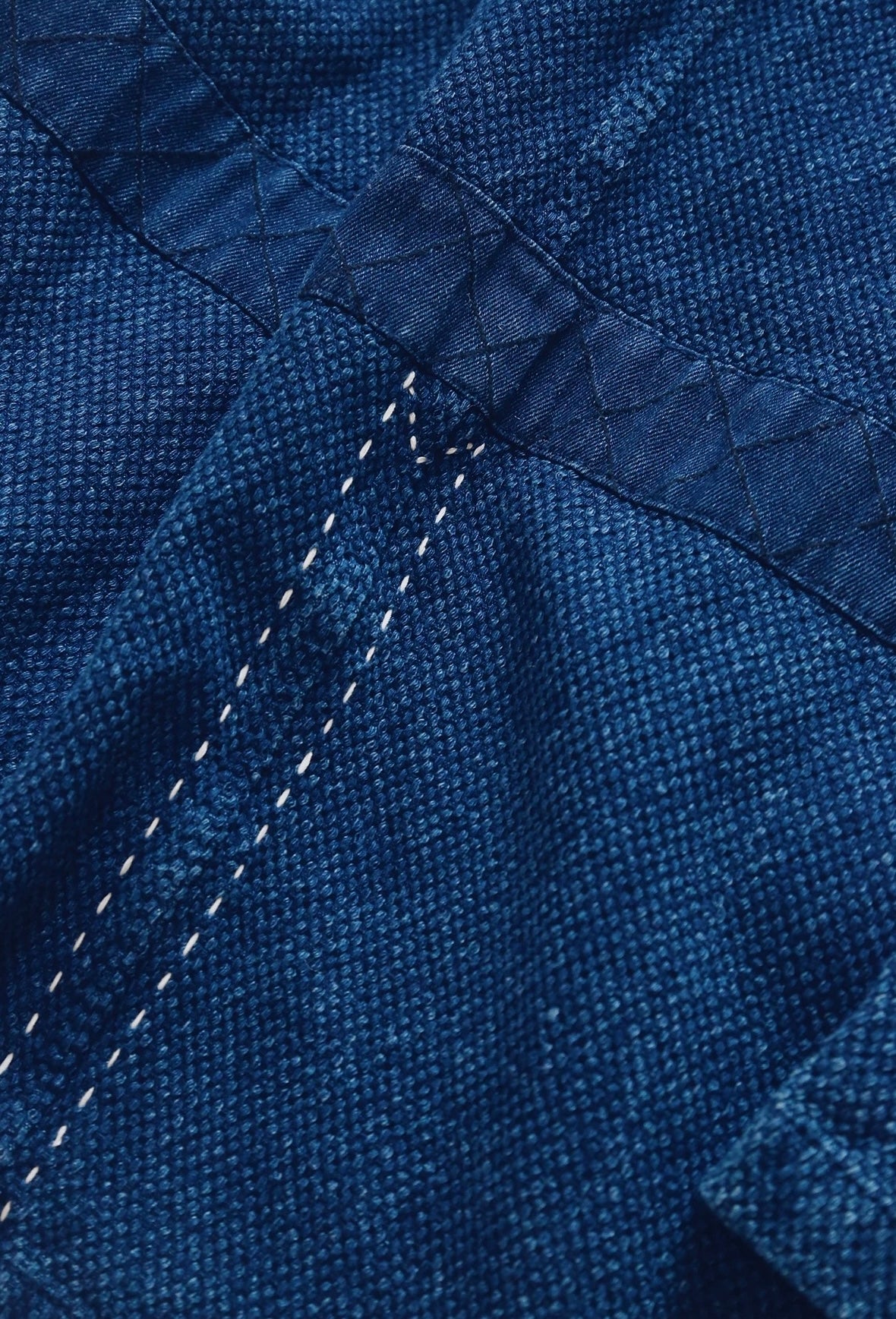 Indigo Dye Kendo Sashiko Coat