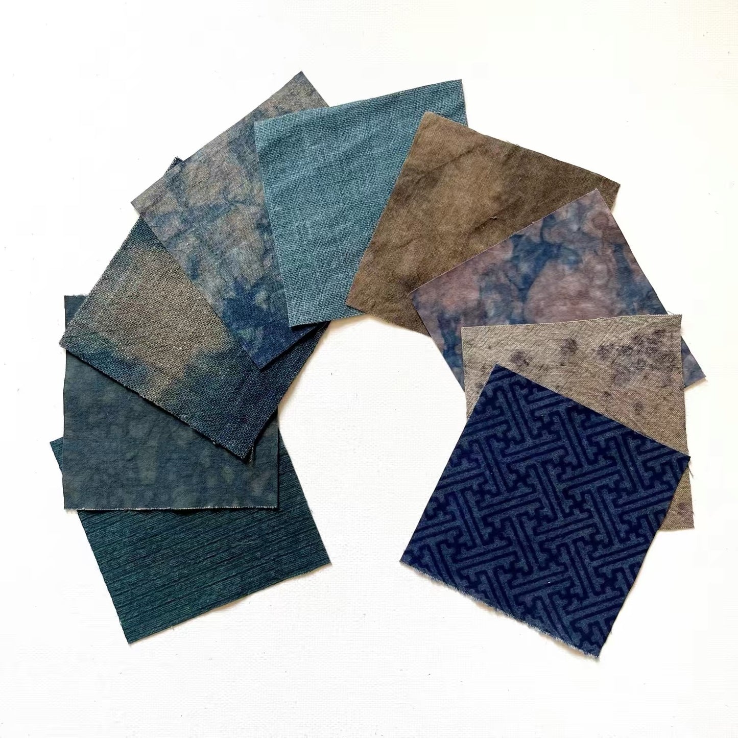 Boro-Textura Fabric Scraps Bundle