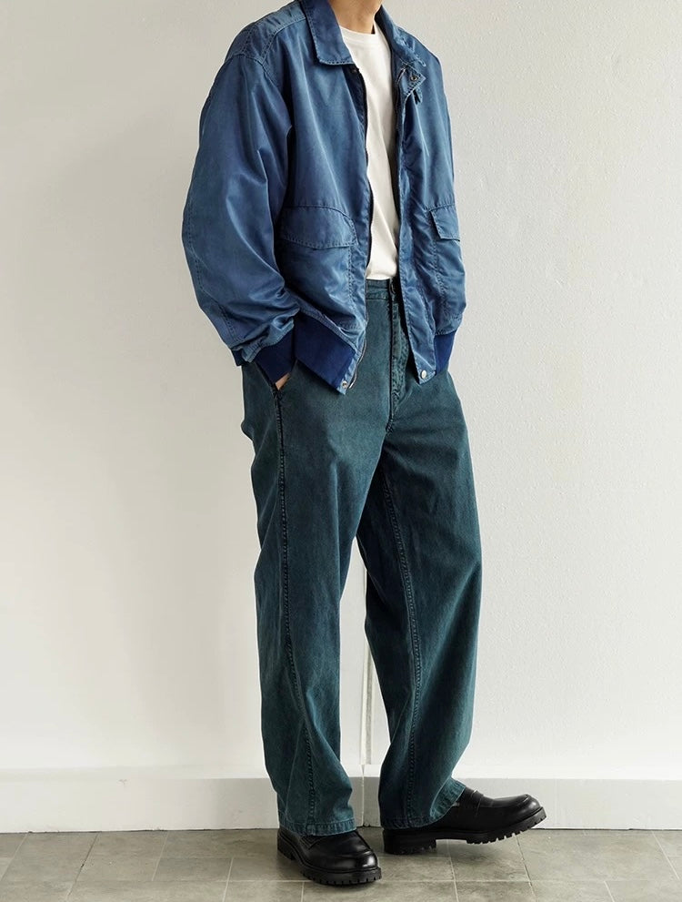 Indigo Dye A2 Flight Jacket