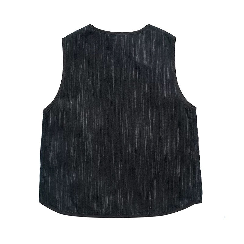 Black Kasuri Vest