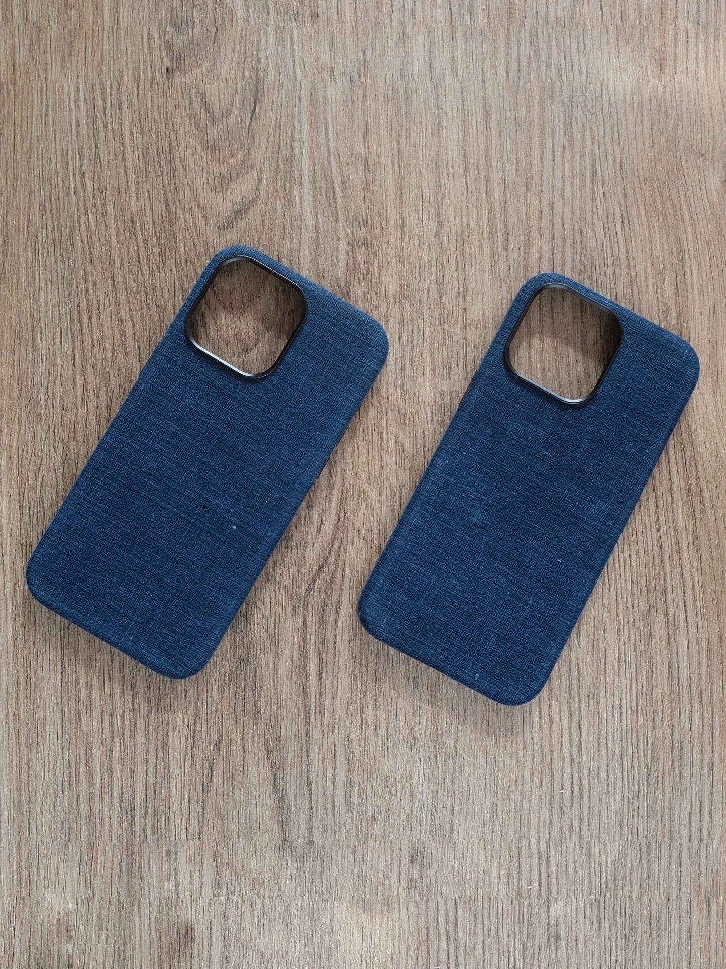 Indigo Dye iPhone Cases with MagSafe