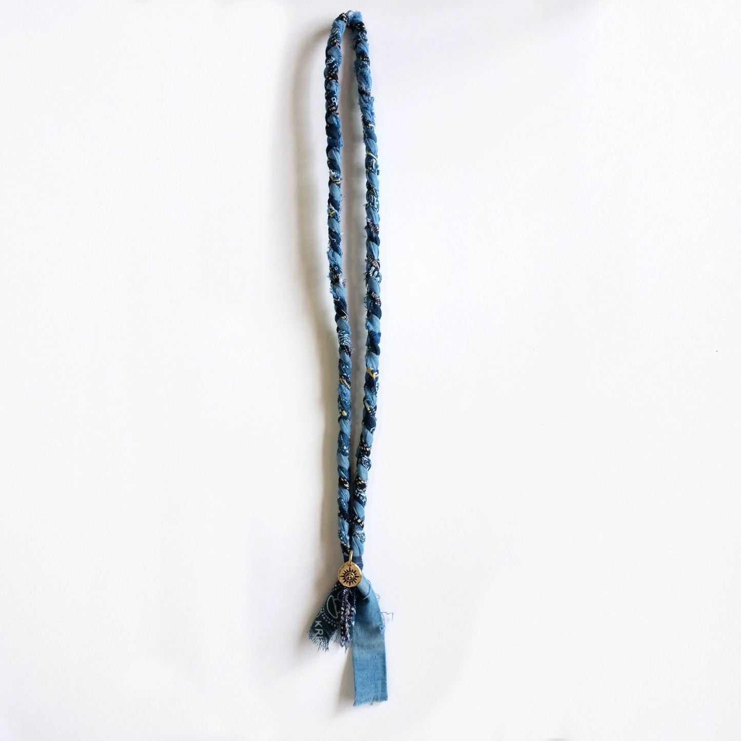 Indigo Dye Kofu Necklace