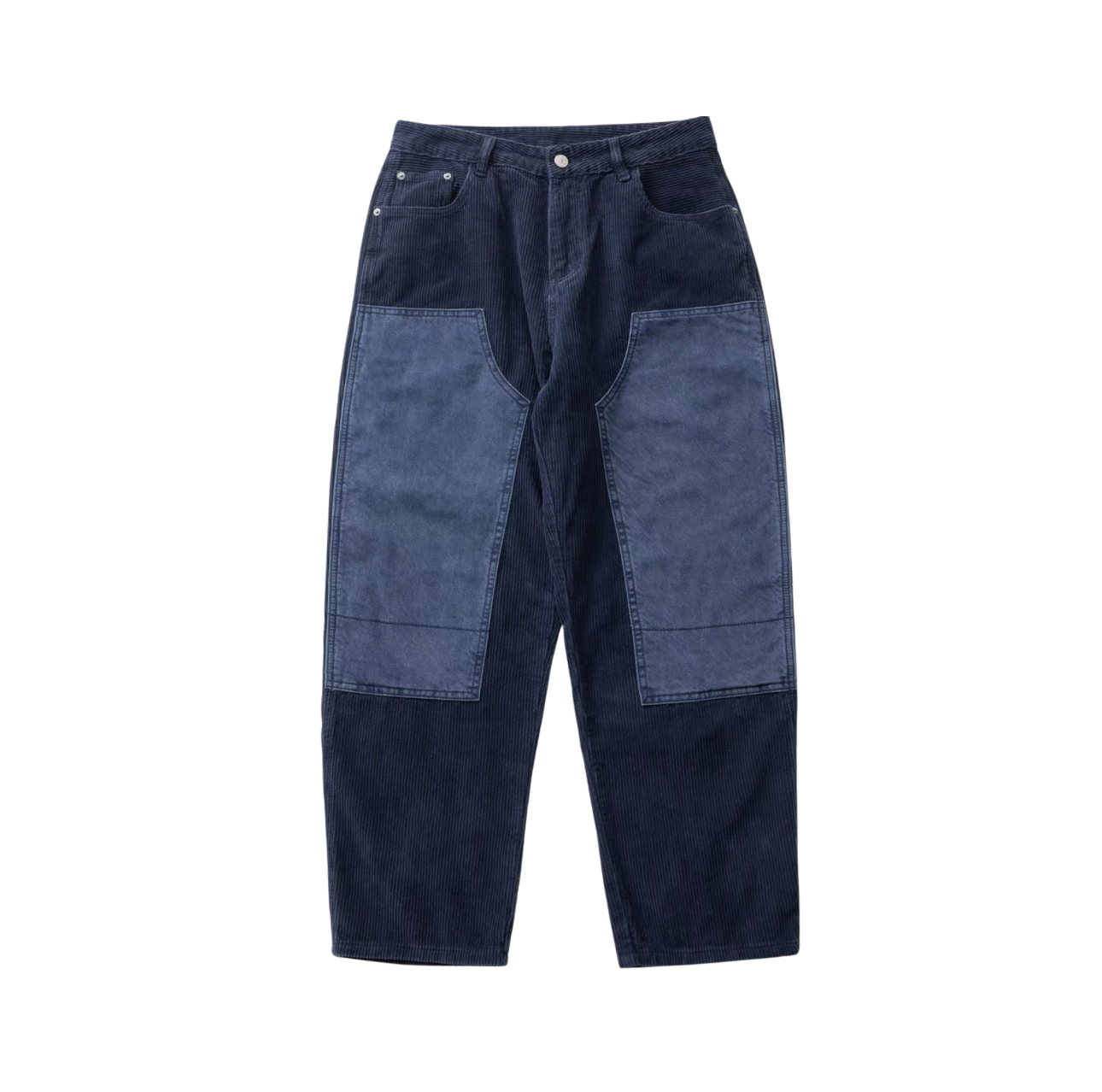 Corduroy Patchwork Pants