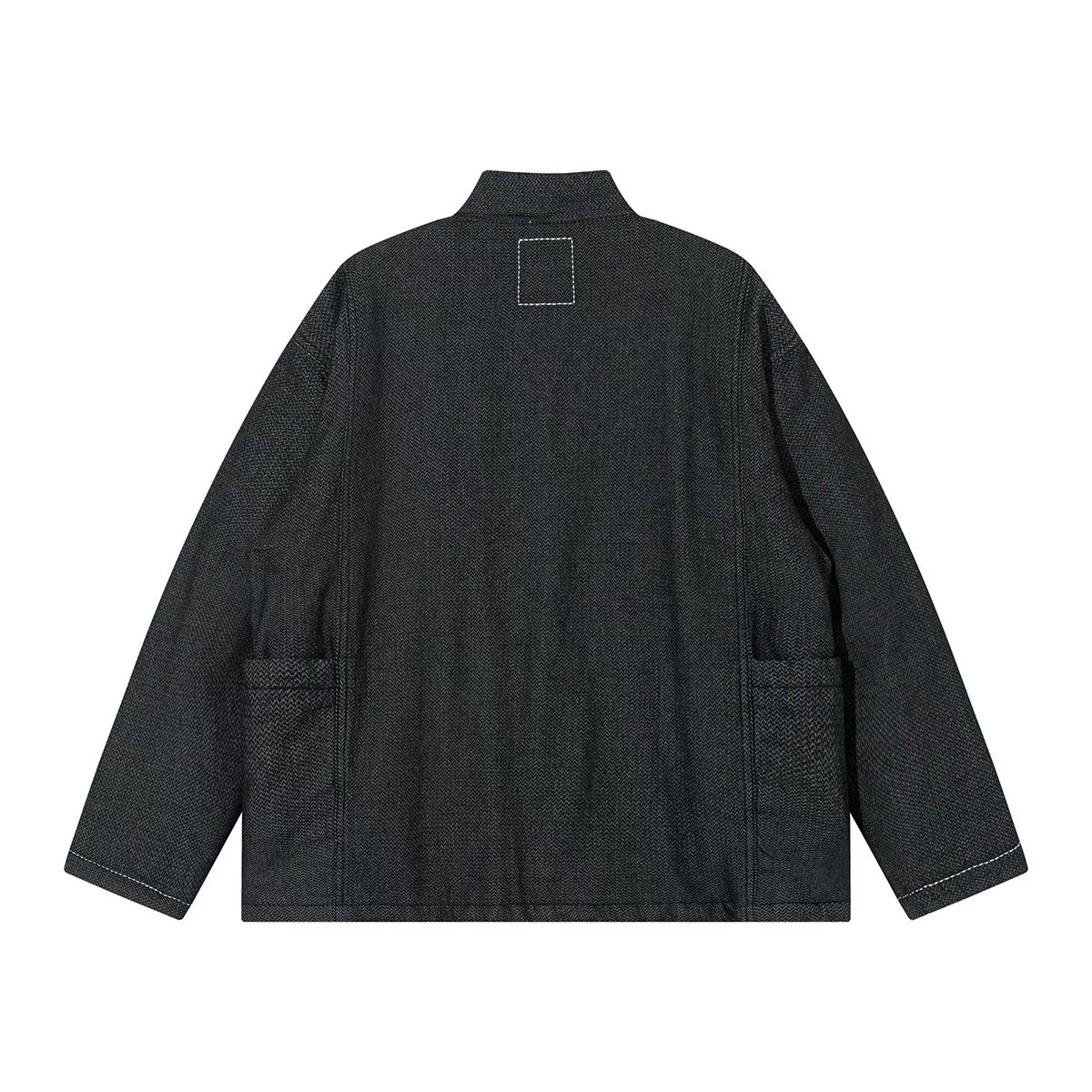 Denim Padded Haori Jacket