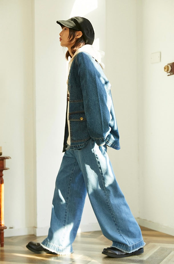 Denim Worker Noragi Jacket