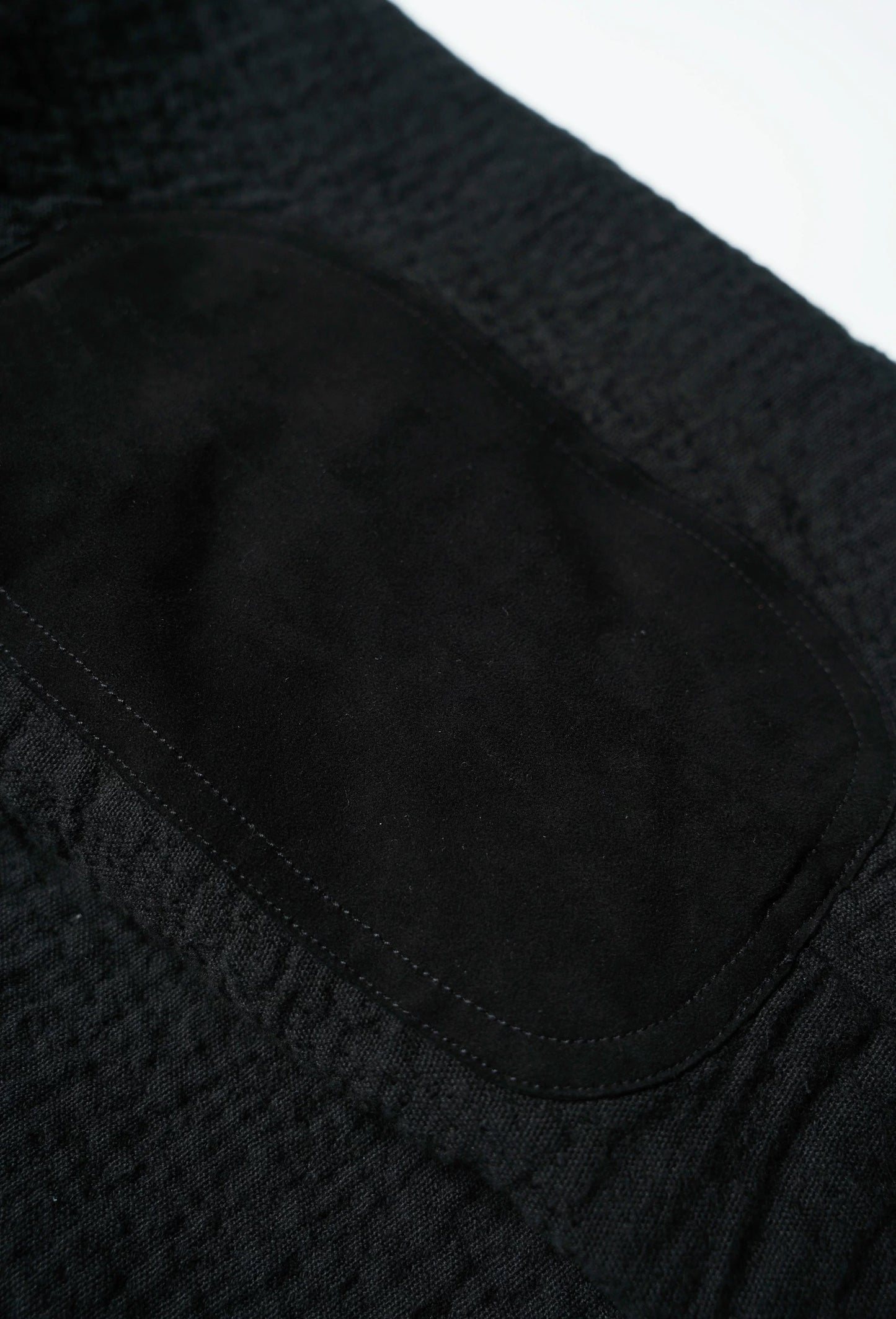Black Sashiko French Coat