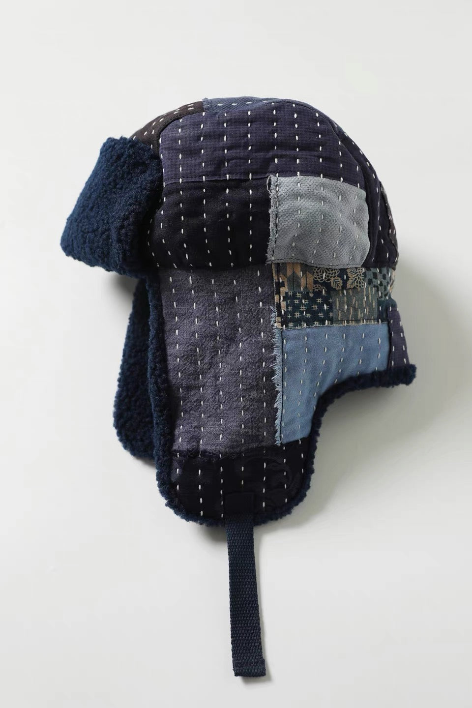 Blue Boro Trapper Cap