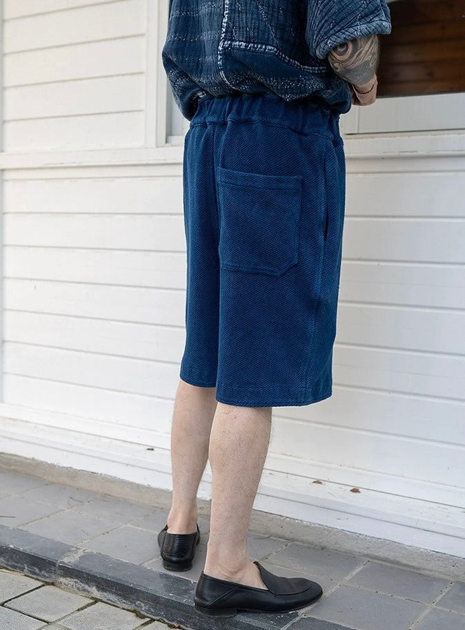 Indigo Dye Kendo Shorts