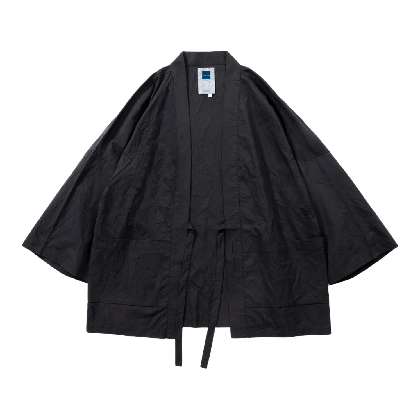 Black 3/4 Sleeve Noragi Jacket