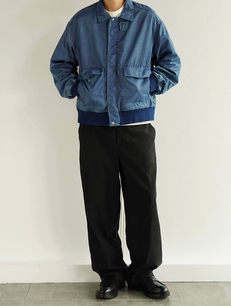 Indigo Dye A2 Flight Jacket