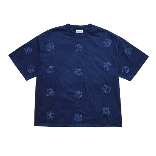 Indigo Dye Fireworks T-Shirt