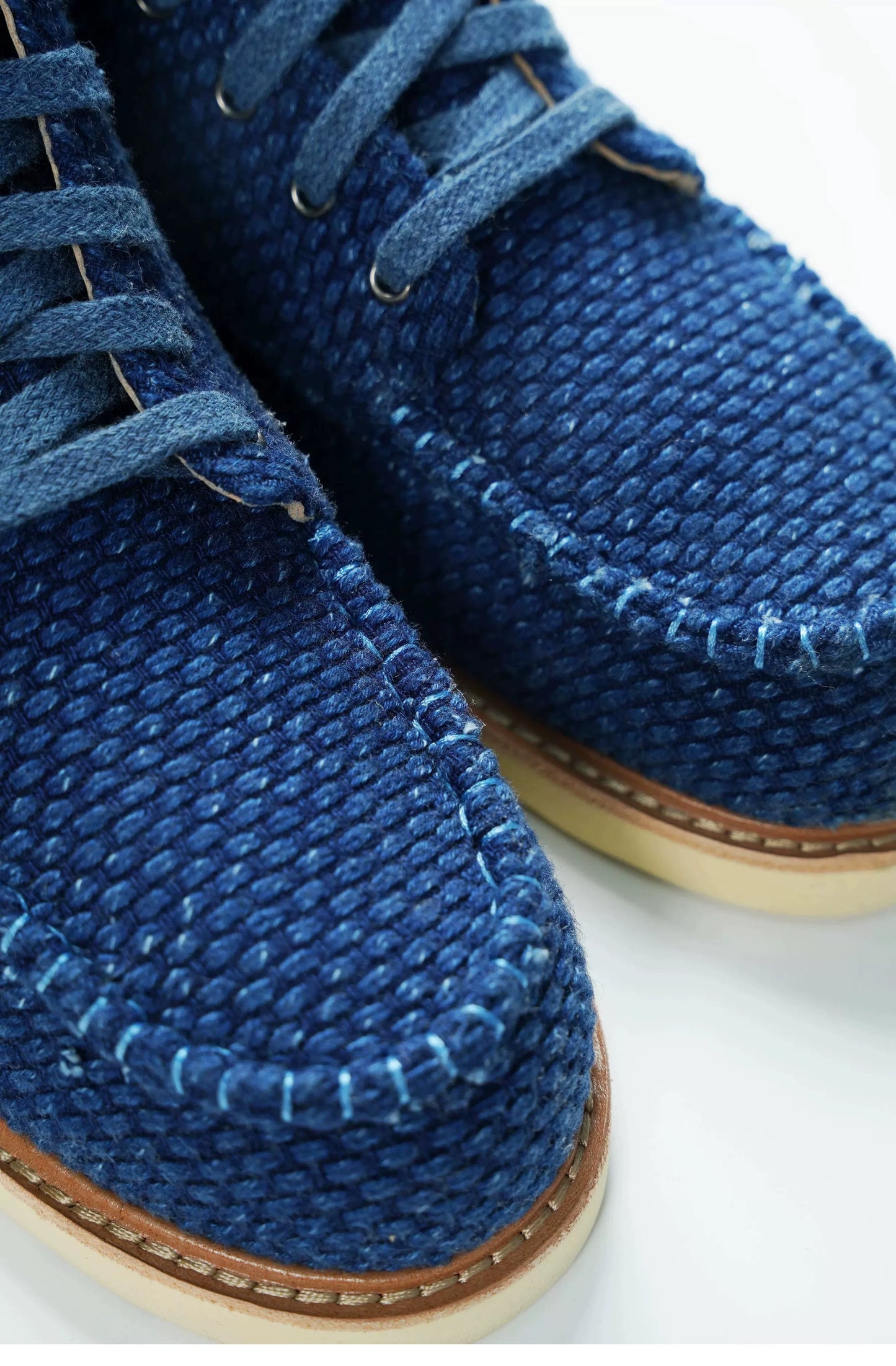 Indigo Dye Sashiko Kendo Boot