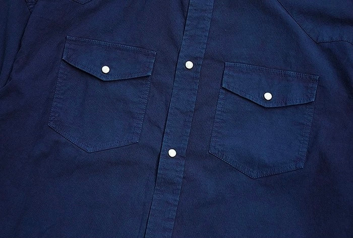 Indigo Dye Americana Shirt