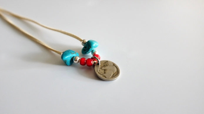 Turquoise Beads Necklace