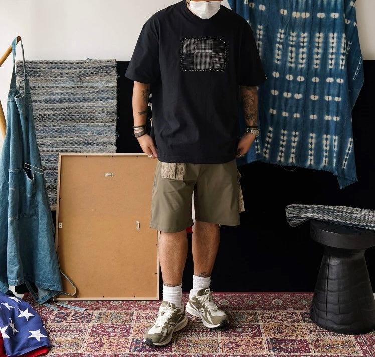 Sashiko Patchwork T-Shirt