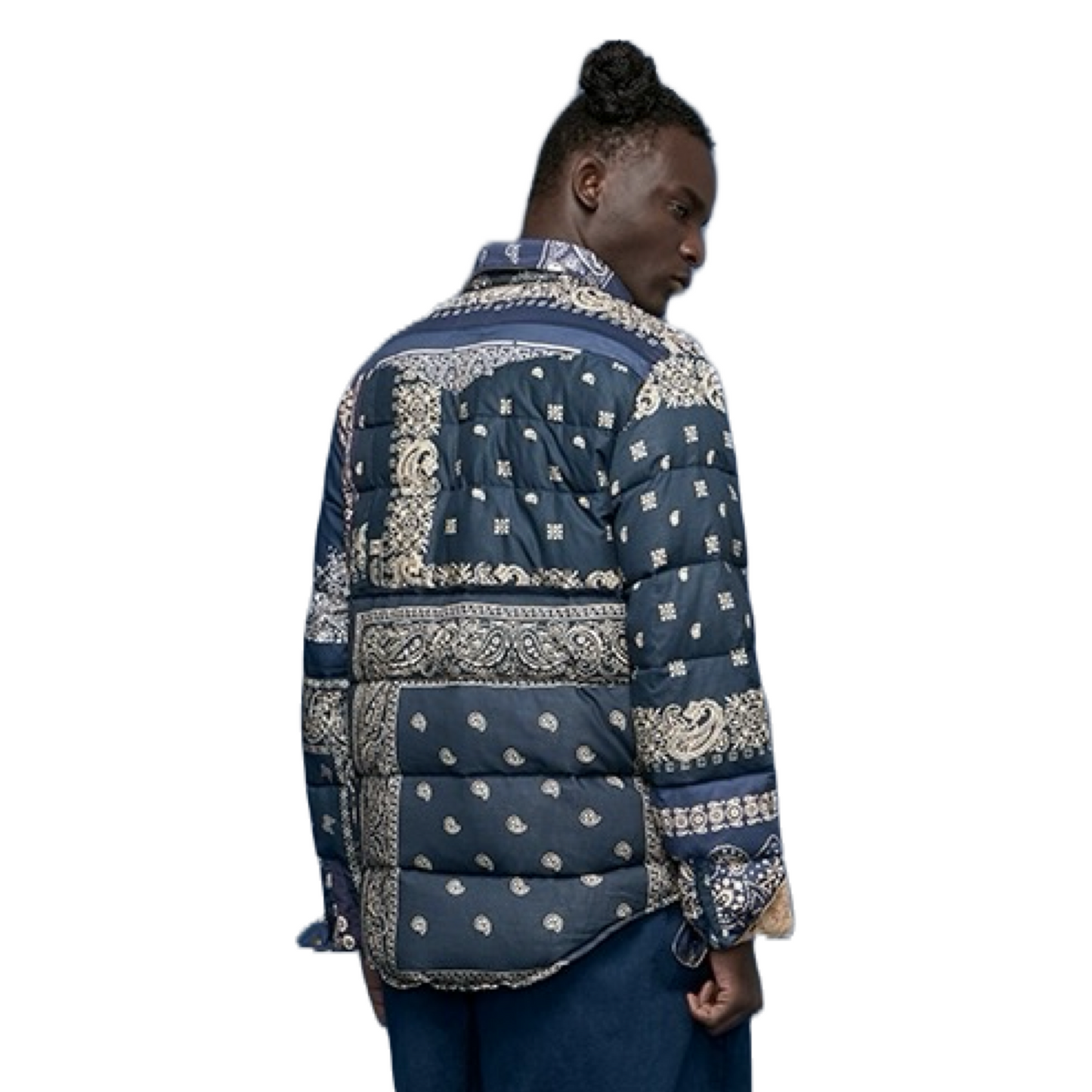 Bandana Paisley Padded Jacket