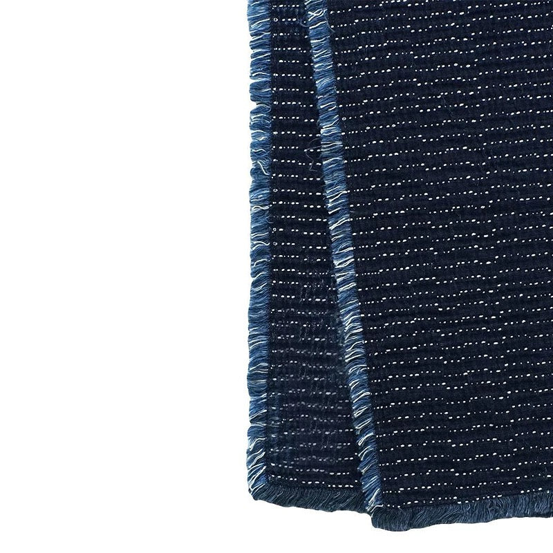 Heavyweight Indigo Sashiko Scarf