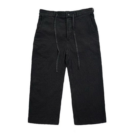 Black Sashiko Pants