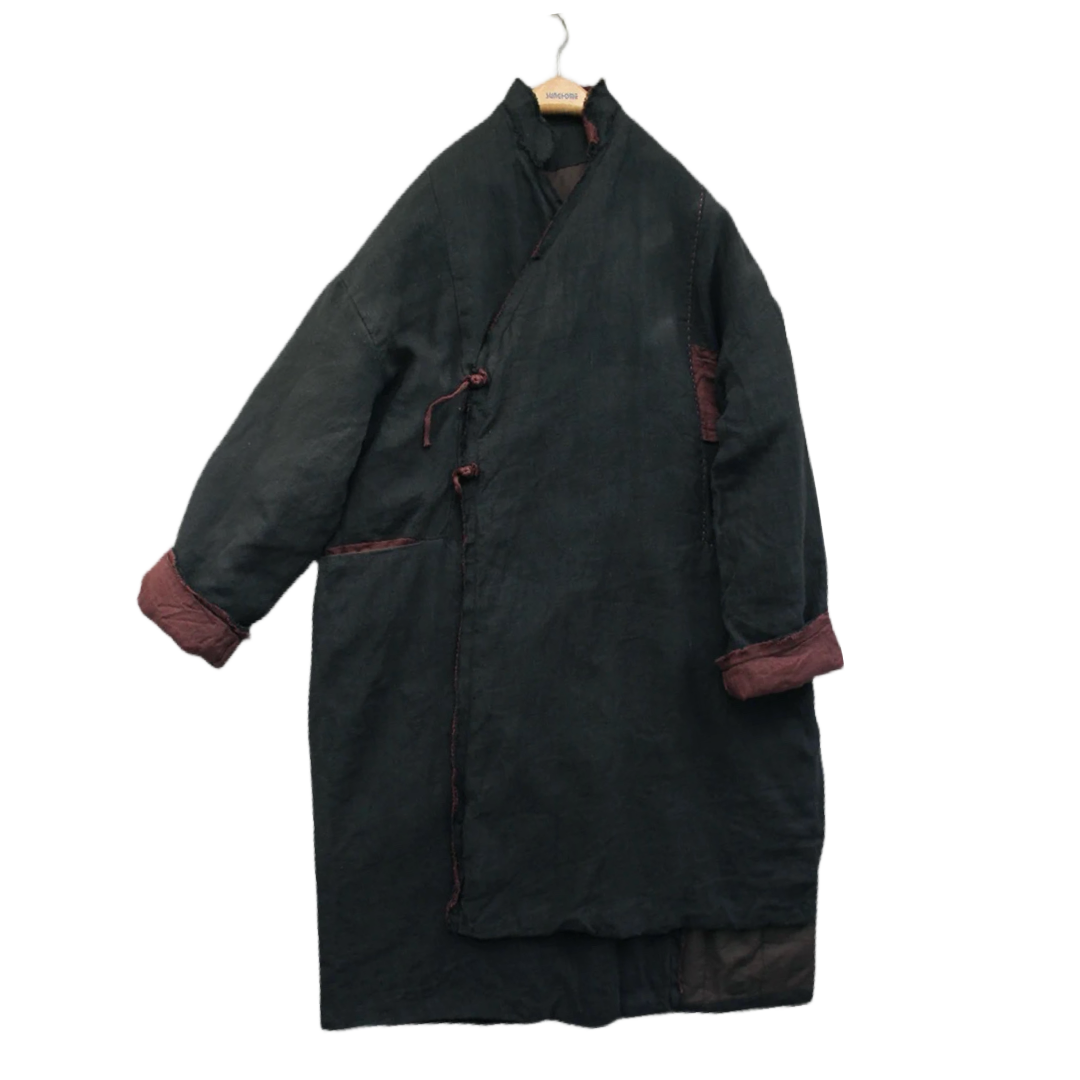 Retro Padded Haori Jacket