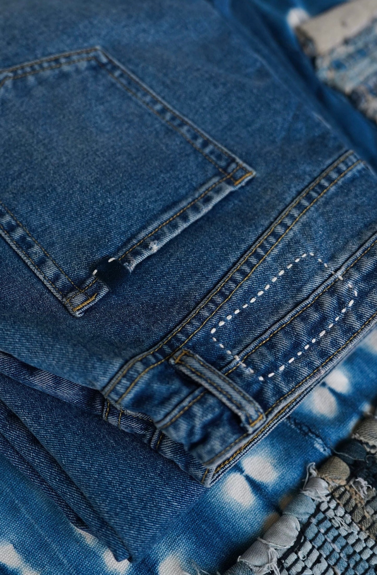 Sashiko Denim Pants