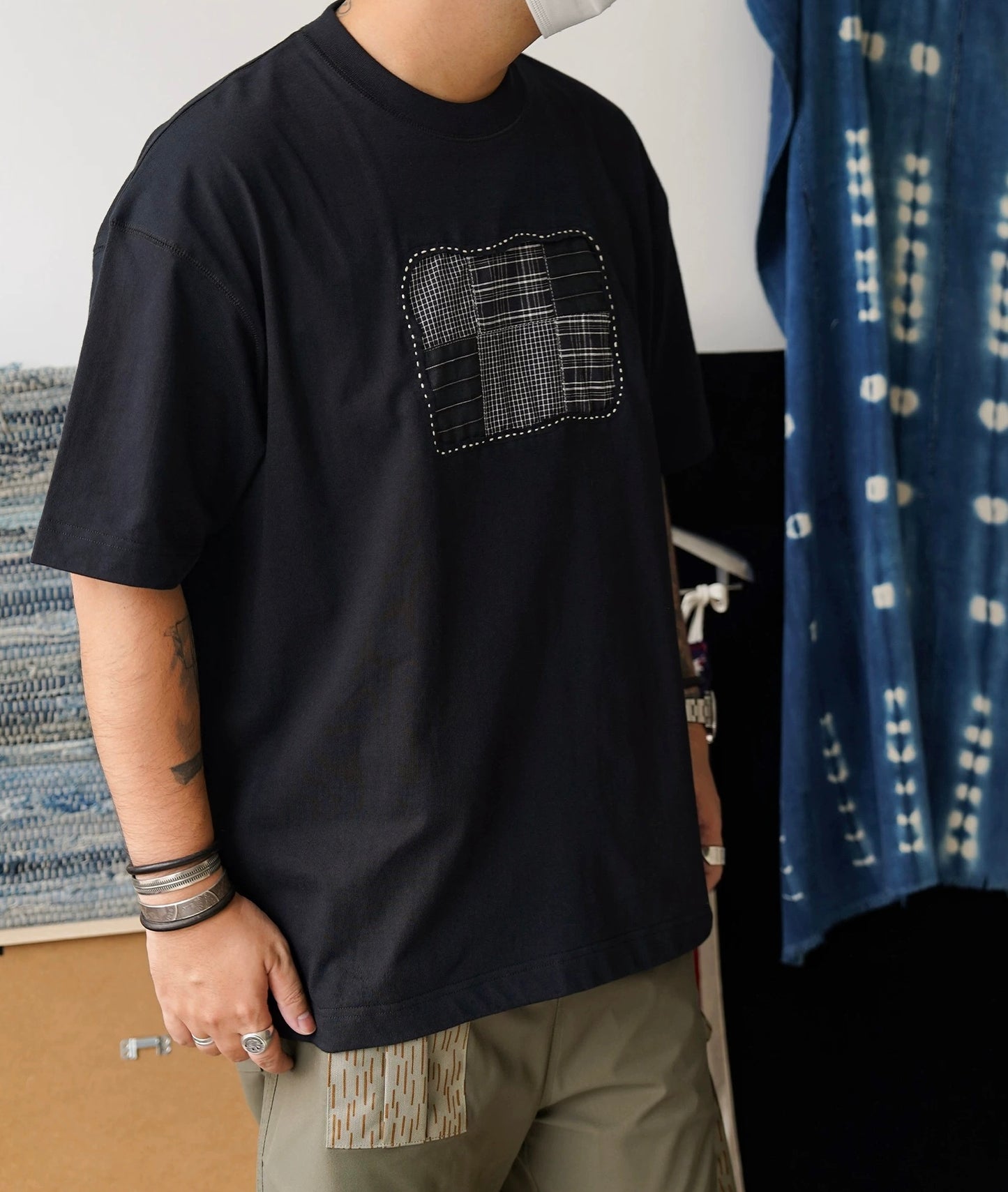 Sashiko Patchwork T-Shirt