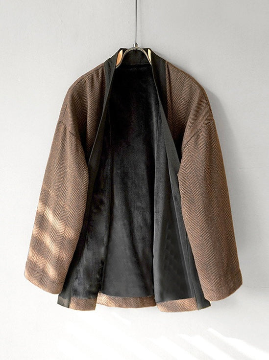 Concept Velvet Kimono Jacket