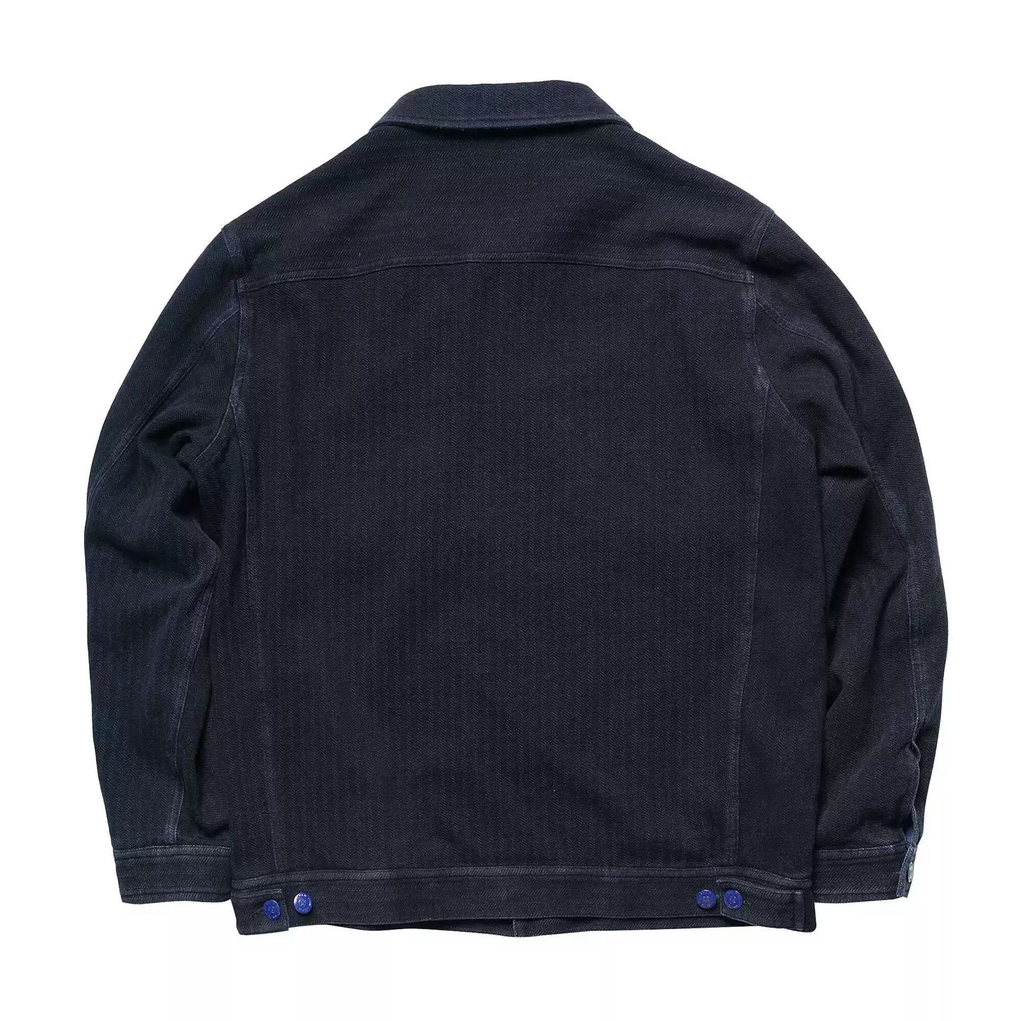 Indigo & Black Dye Knit 101 Remake Jacket