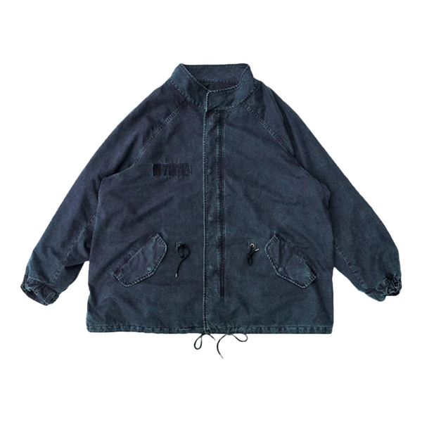 別注 M65 Parka Indigo Organic Plant Dye Washed M65 Parka – Indigo Union Vintage Cotton