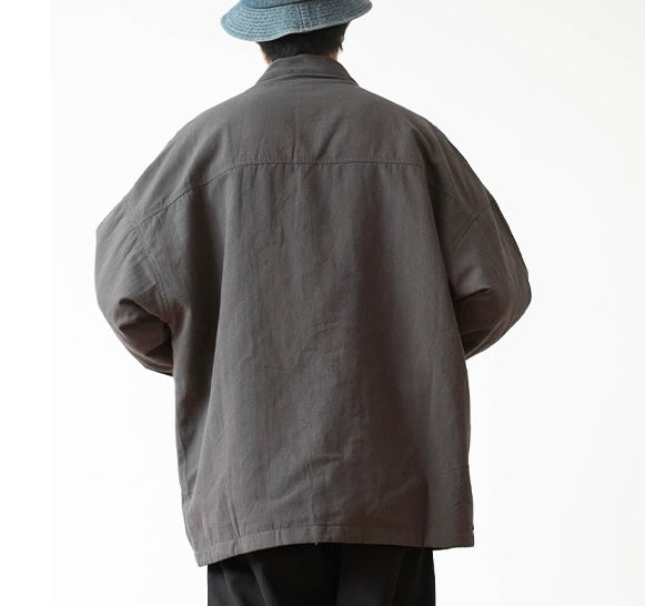 Grey Folk Reversible Haori Jacket