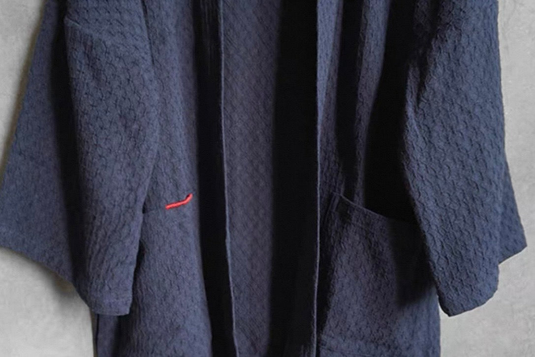 Navy Red Line Noragi Jacket
