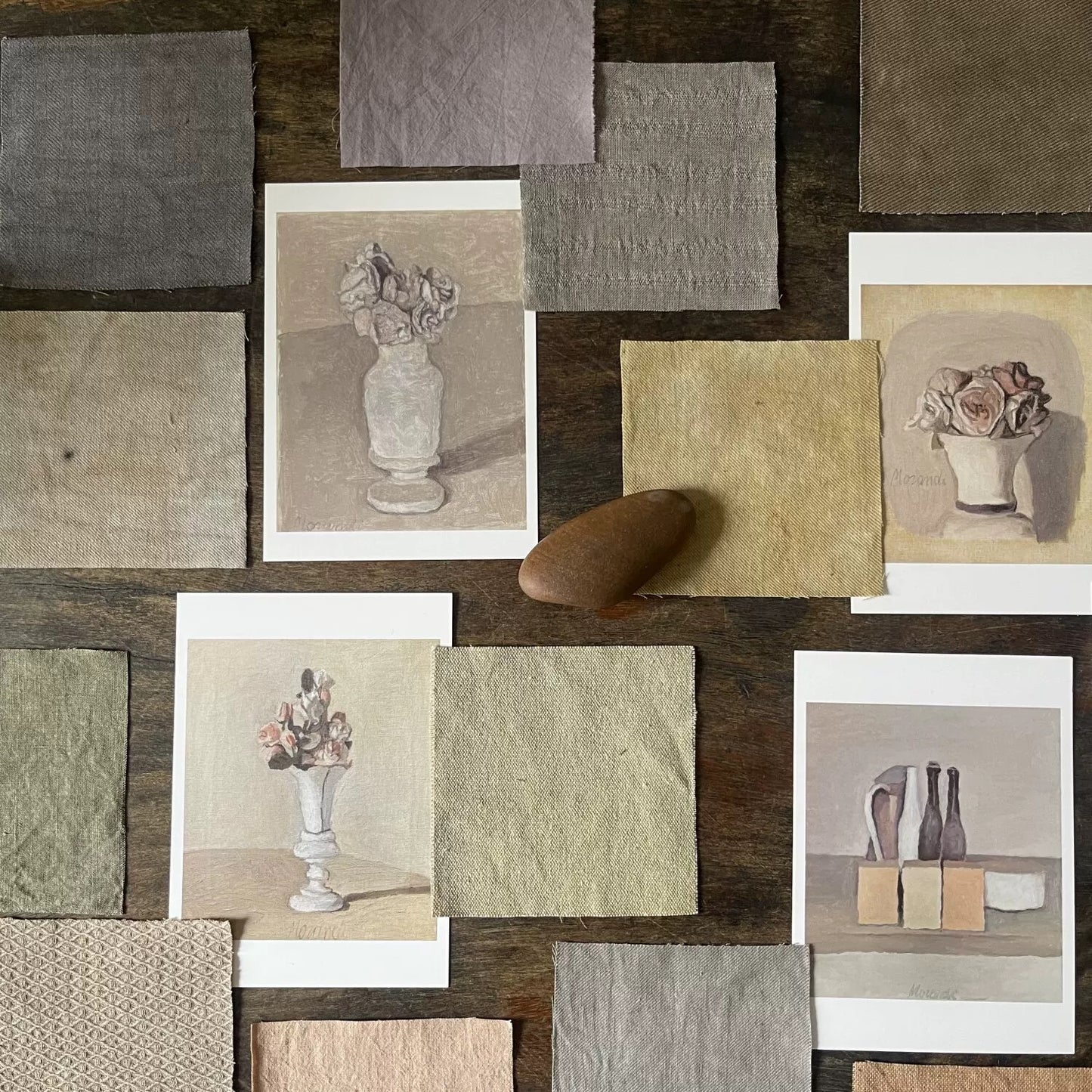 Morandi Fabric Scraps Bundles