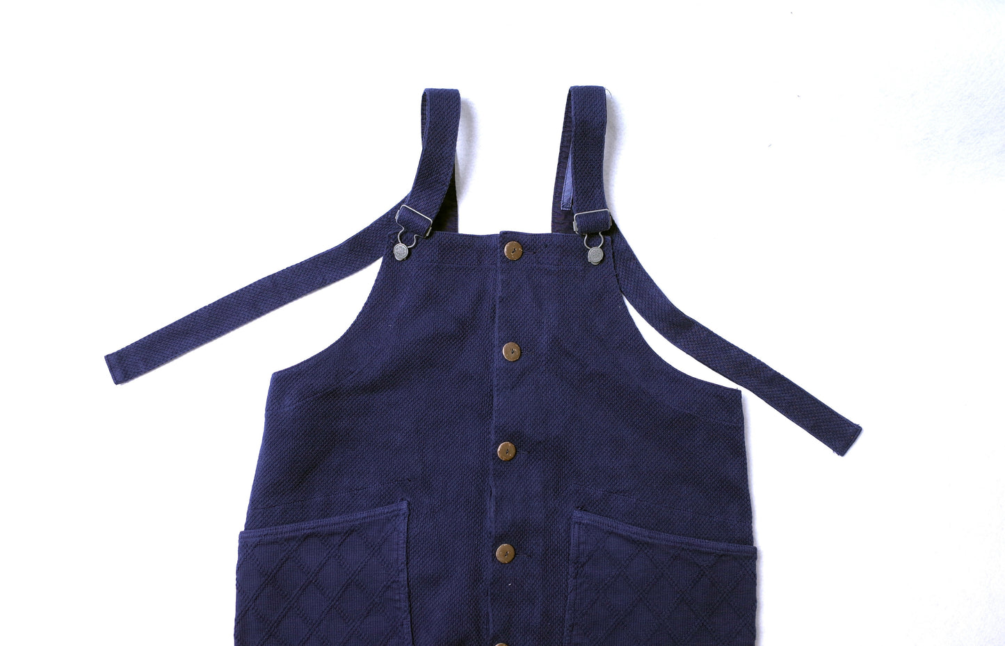 Indigo Dye Kendo Sashiko Overalls