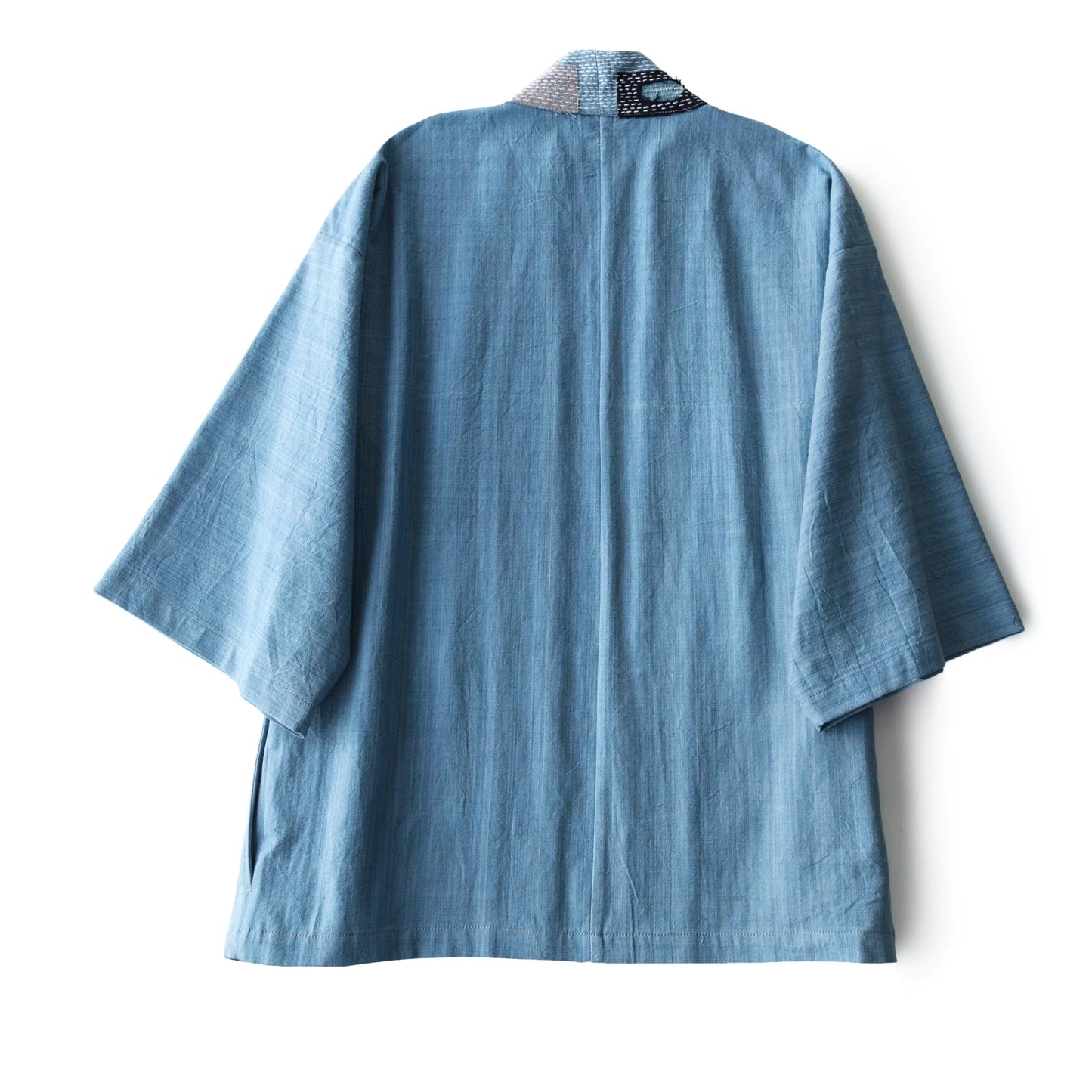 Indigo Dye Kofu Weaving Kimomo Jacket