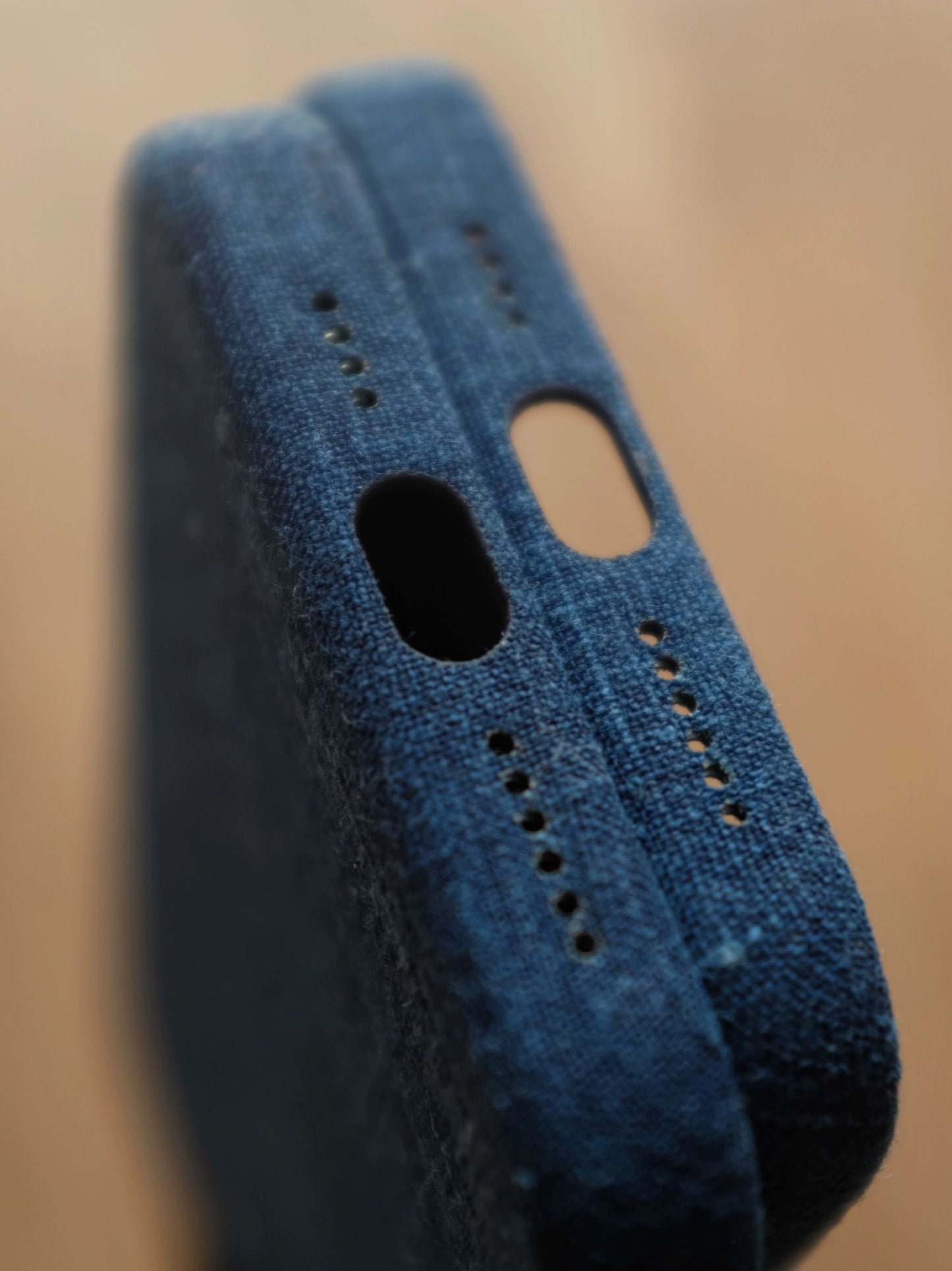 Indigo Dye iPhone Cases with MagSafe