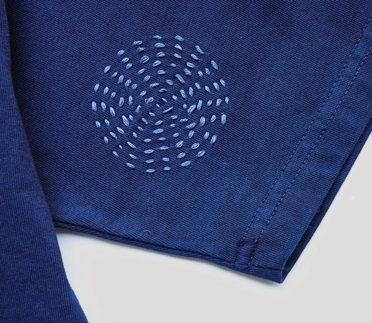 Indigo Dye Fireworks T-Shirt