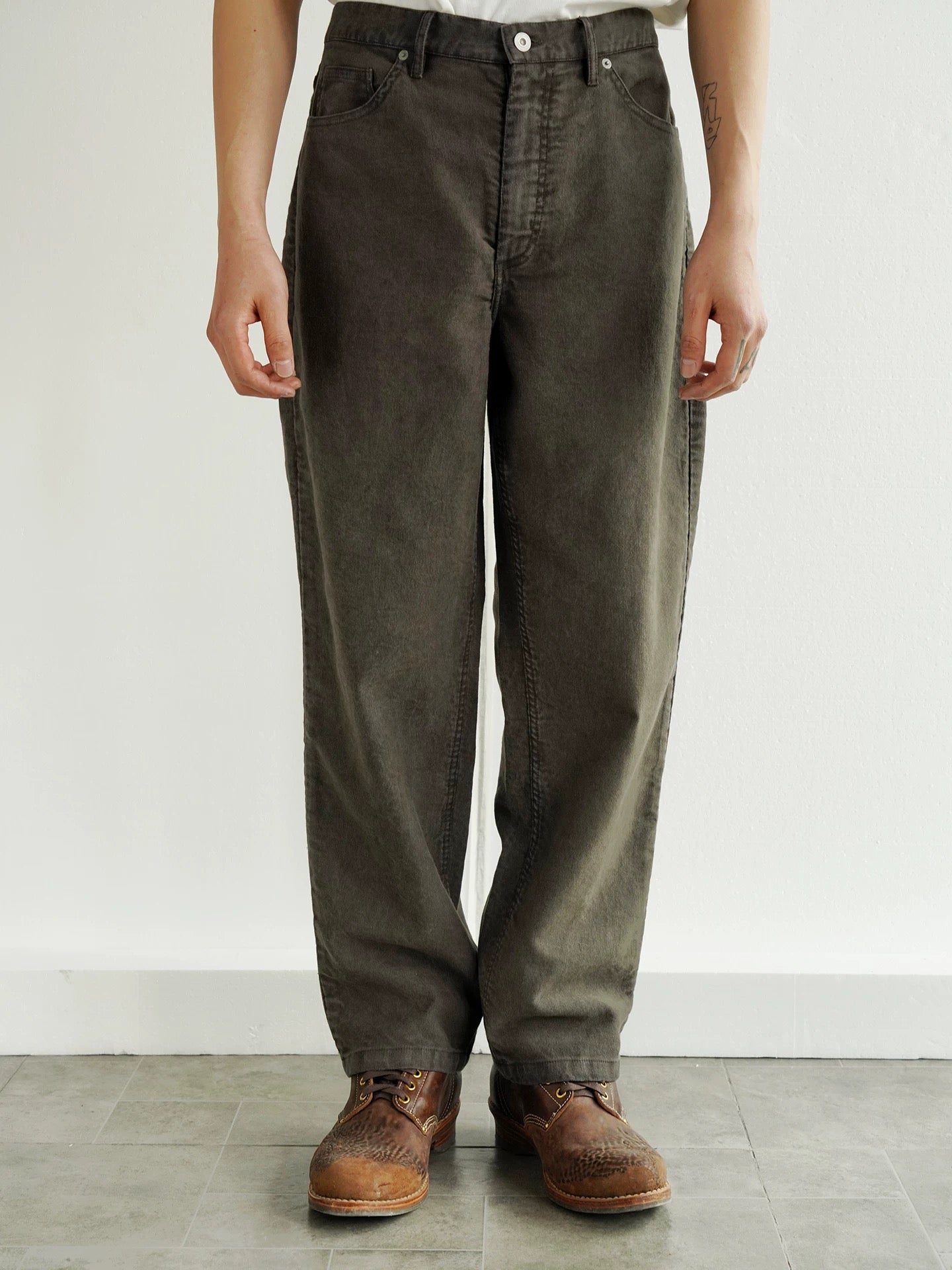 Charcoal Dye Field Pants