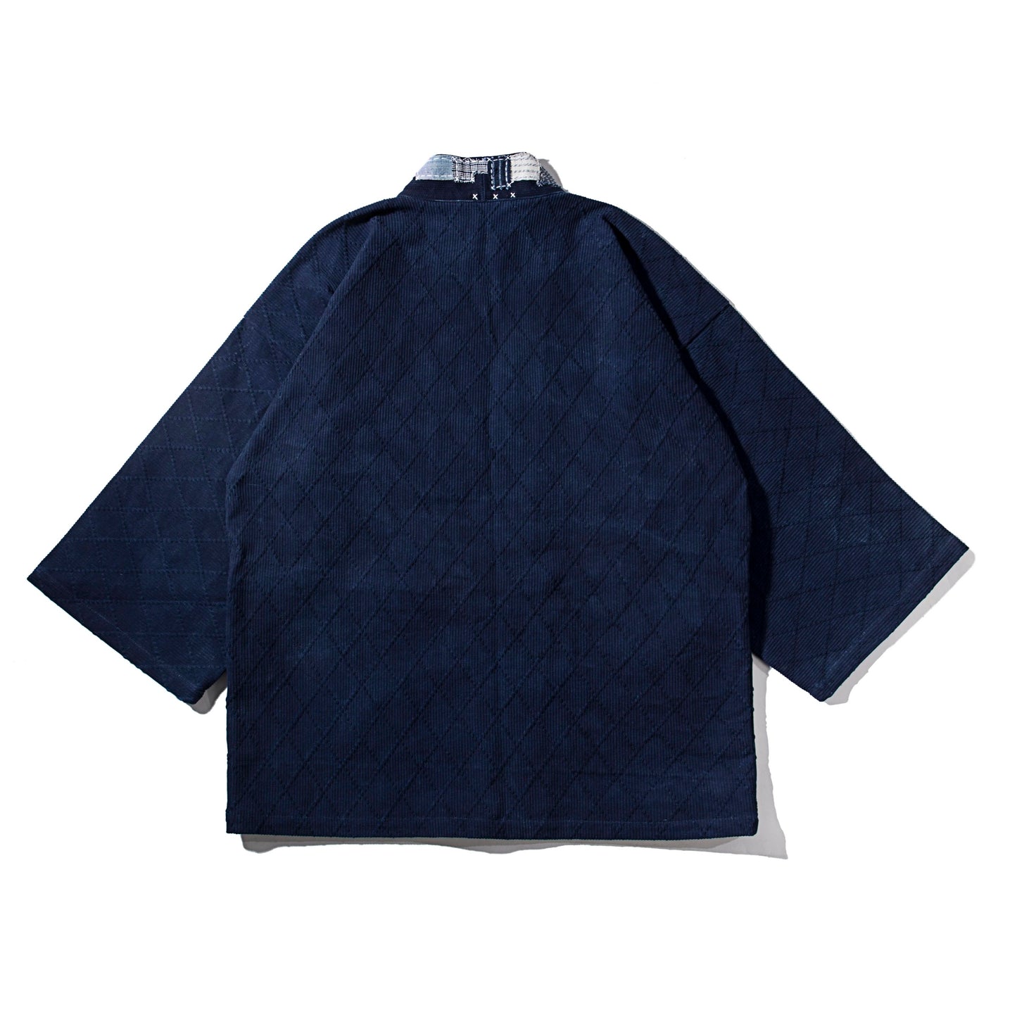 Indigo Dye Kofu Weaving Haori Jacket