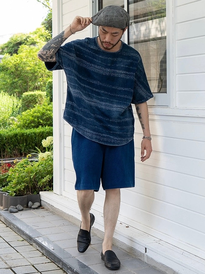 Indigo Dye Kendo Shorts