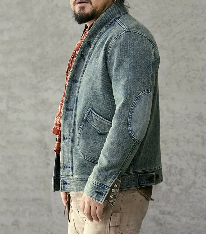 Indigo Dye Americana Noragi Jacket