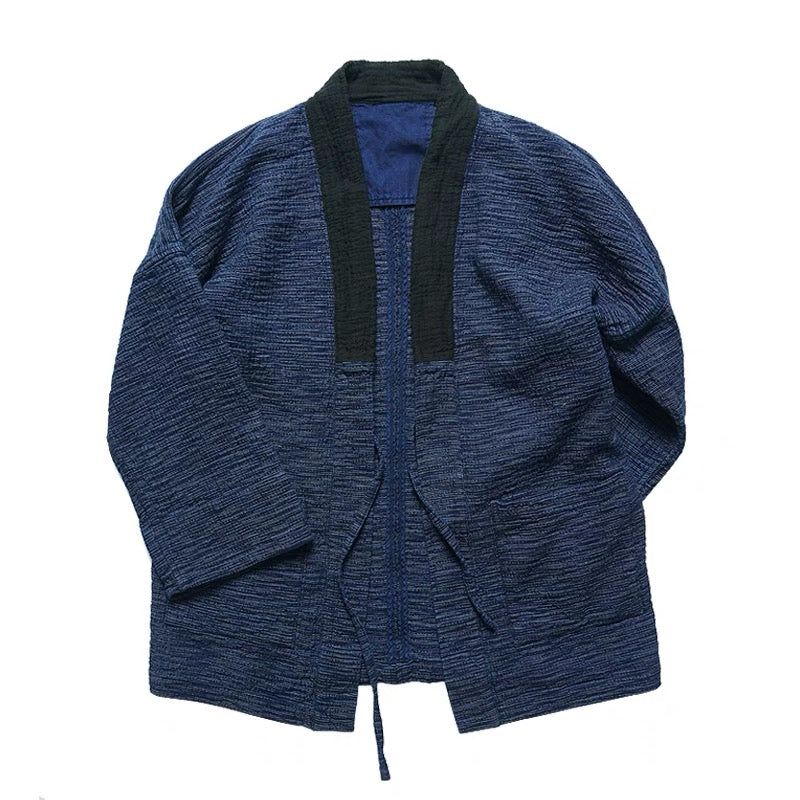 Indigo Dye Basic Kimono Jacket