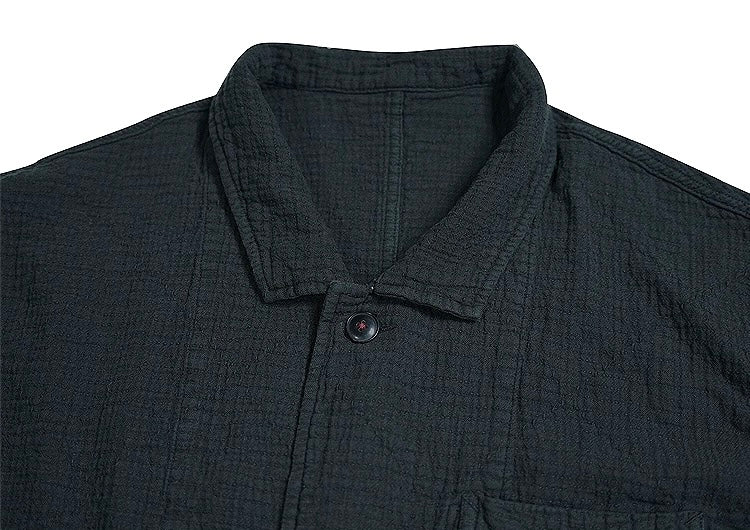 Black Sashiko Casual Jacket