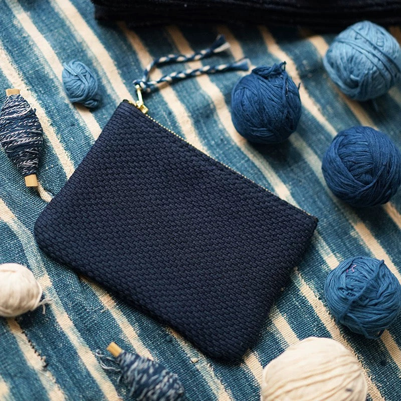 Indigo Dye Kendo Coin Purse