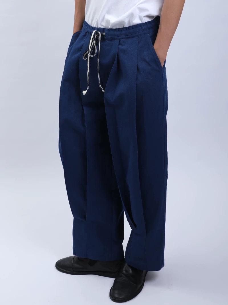 Indigo Dye Lantern Pants