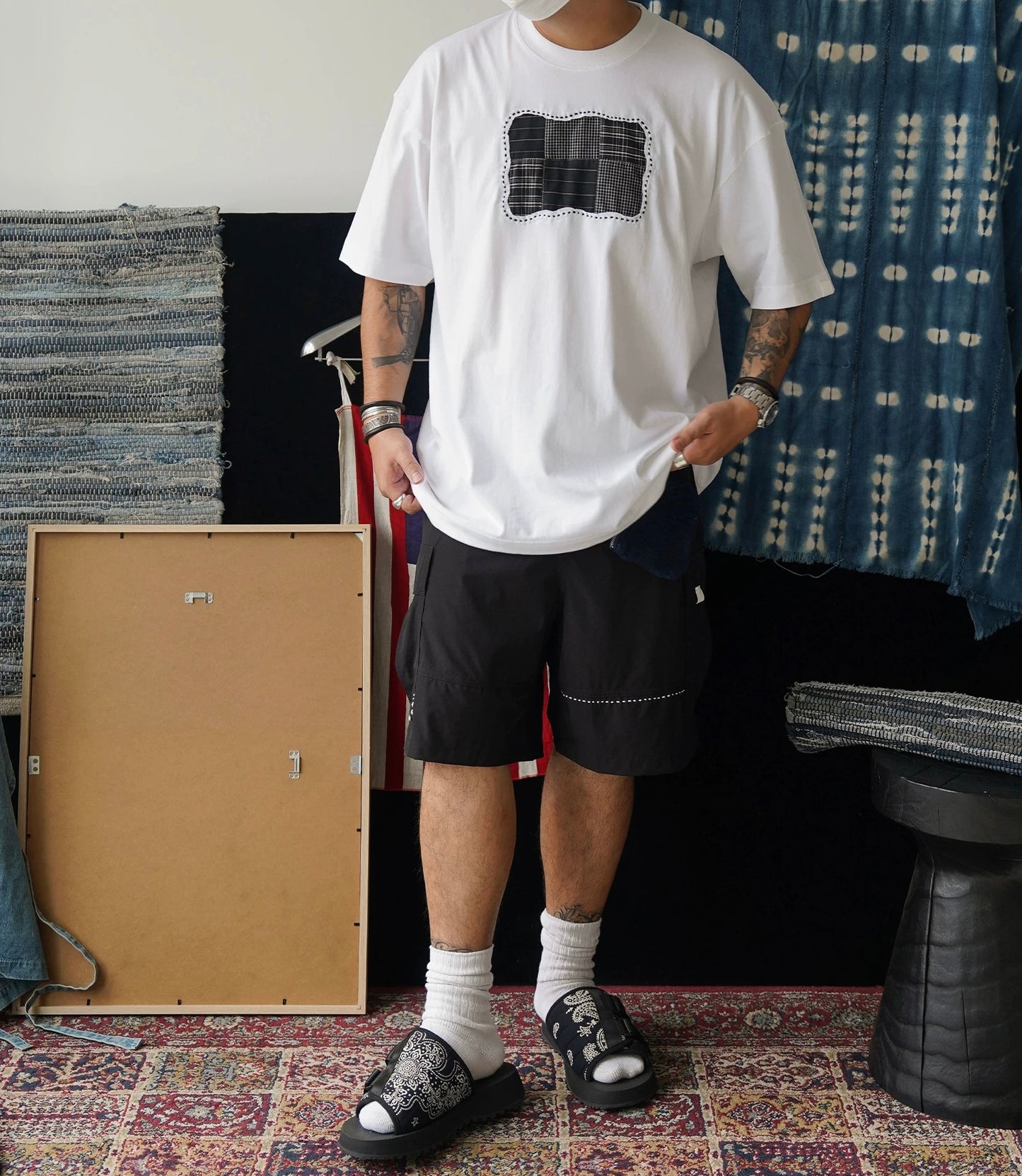Sashiko Patchwork T-Shirt