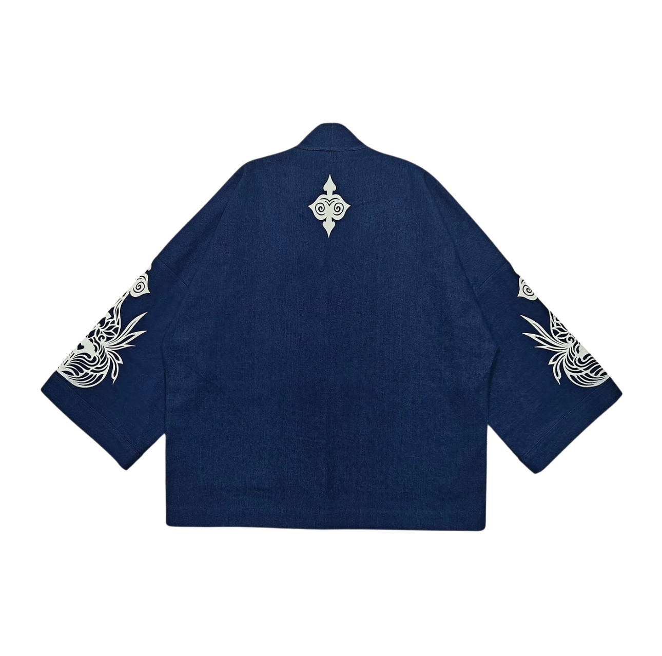 Discharge Dye Washed Haori Jacket