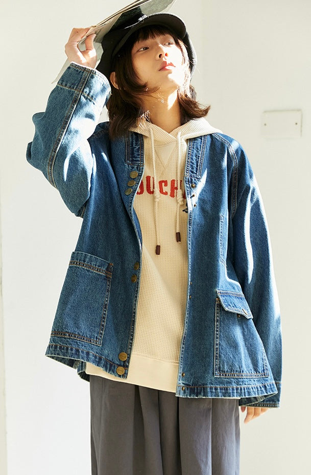 Denim Worker Noragi Jacket