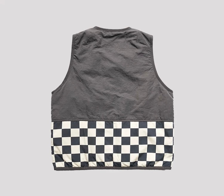 Patchwork Reversible Vest