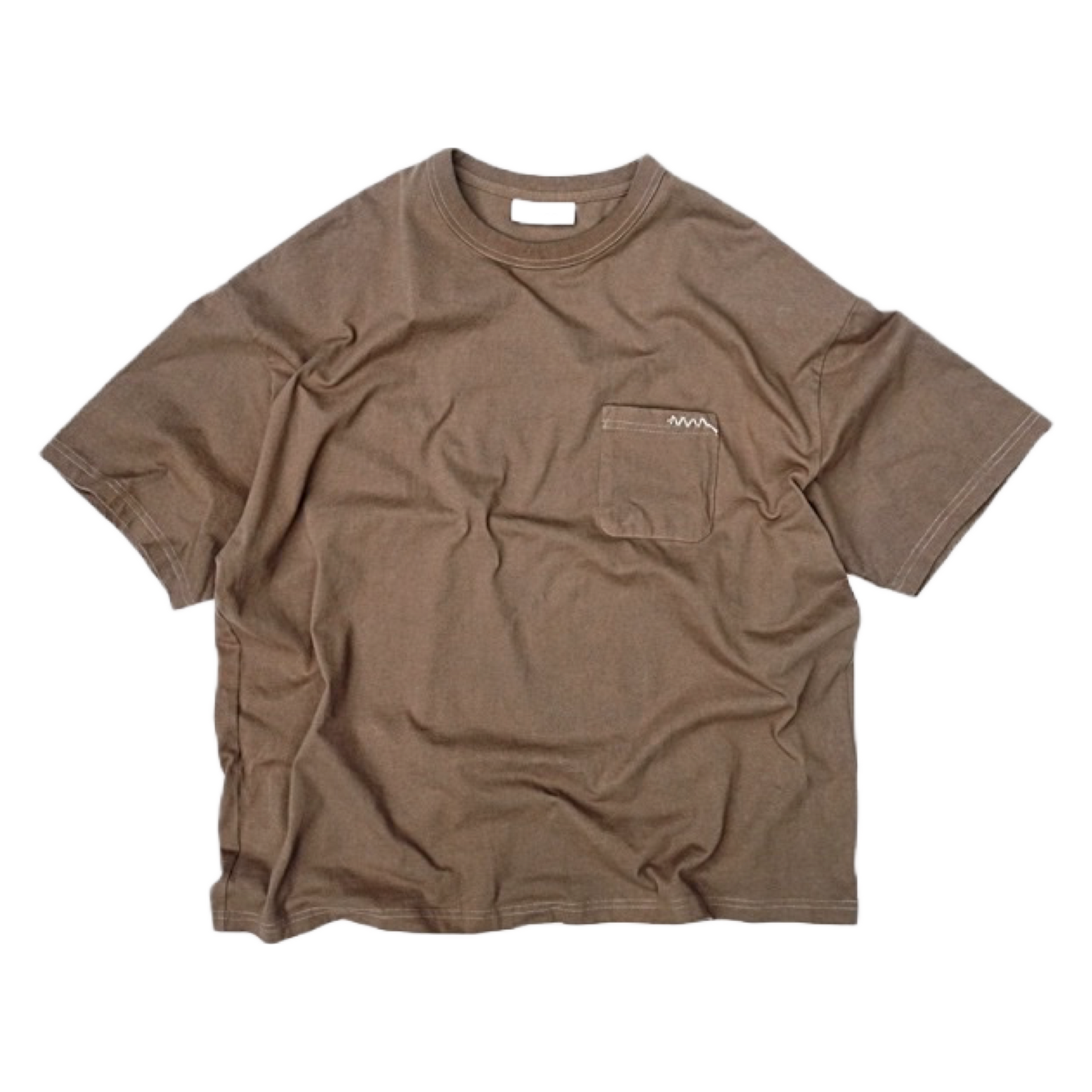 Mud Dye Giza 86 Pocket T-Shirt | Premium Egyptian Cotton with